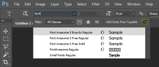 Cara Menggunakan Font Awesome Pada Aplikasi Desktop Bisablog