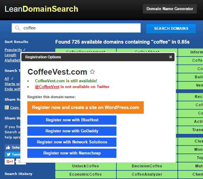 Cari Nama Domain Unik dengan 8 Domain Name Generator Terbaik. 