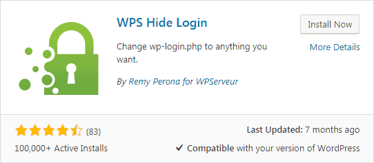 Plugin WordPress WPS Hide Plugin