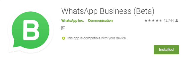 whatsapp business untuk Android