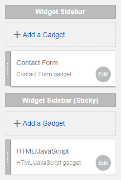 Sticky widget/gadget di Viomagz