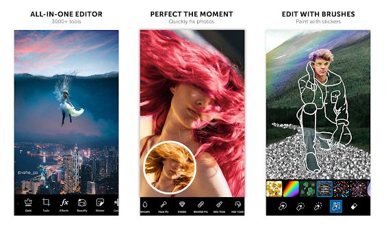 PicsArt, Salah satu editor foto terbaik di Android dengan 600 juta lebih pengguna aktif.