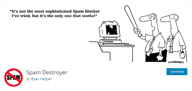 Spam Destroyer, plugin simpel untuk menyaring komen spam