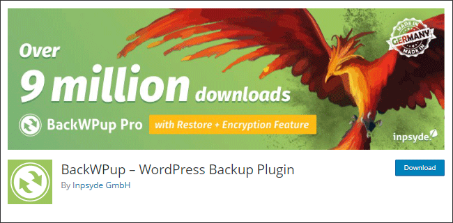 Plugin backup wordpress gratis